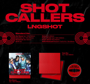 LNGSHOT - [ APPELLEURS DE TIR ] 1ER EP (VERSION STANDARD) Album KPOP Best Seller en Corée - Product Image 4
