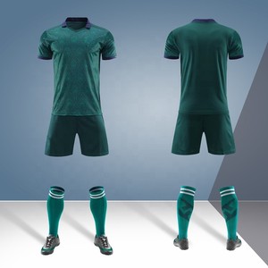 Customizable Sublimated Soccer Uniforms From Pakistan Own Design Team Jersey Shorts with Top Style and Logo Printing - Product Image 3