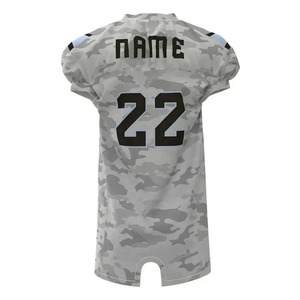 Meilleur design Nouveau style 7 sur 7 Uniforme de football américain Nom de l'équipe personnalisé Grande taille Respirant - Product Image 6