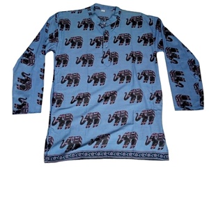 ชุดเดรสลำลองพิมพ์ลายสำหรับผู้หญิง3 4แขนยาวขนาดเล็กสีกรมท่าปริมาณผ้าสแปนเด็กซ์ออกแบบได้เองป้องกันเรยอนโลโก้สไตล์ไทม์ - Product Image 1