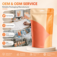 Sachets d'emballage alimentaire refermables personnalisés en Mylar recyclable avec fermeture éclair, imprimés avec logo, pour aliments pour animaux et sucre, vente en gros