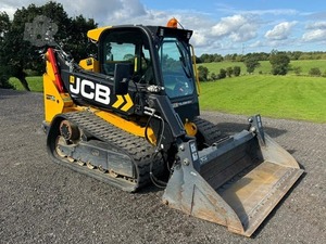 2018 JCB 3TS-8T Track Skid Steer con componentes de caja de cambios de bomba de motor central - Product Image 3