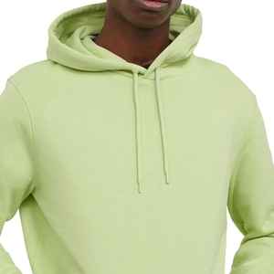 High Quality Cotton <b>Hoodie</b> For <b>Men</b> Custom Street wear <b>Thick</b> Fleece Drop Shoulder Knitted Plain Blank <b>Hoodie</b> Available - Product Image 1