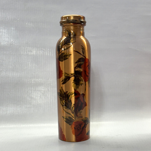 ขวดทองแดงขวดทองแดงอเนกประสงค์แข็งแรงทนทานพร้อมดีไซน์แบบค้อนสำหรับเครื่องครัวทรงใหญ่และขวดเก็บน้ำสำหรับเดินทาง - Product Image 2