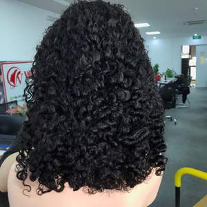 Vente en gros confortable de haute qualité noir birman naturel droit dentelle avant extensions de cheveux humains pour femmes vietnamiennes - Product Image 2