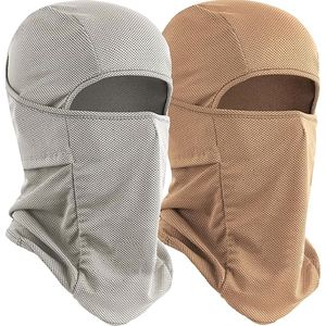 2025 Nueva sublimación pasamontañas cara protección UV esquí sol capucha poliéster hecho al aire libre hombres y mujeres pasamontañas - Product Image 1