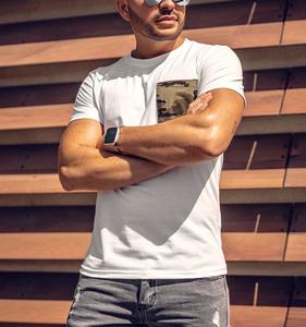 Camisetas de camuflaje con estampado personalizado para hombre de último diseño, camisetas de camuflaje cómodas transpirables de talla y logotipo personalizado para hombre - Product Image 2