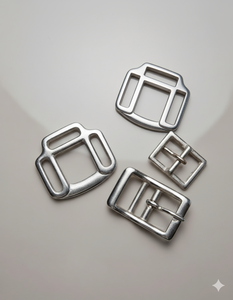 Hebilla de ajuste de metal sólido personalizable, bolsa de brida de caballo y hebilla de correa de embalaje, accesorios al por mayor de alta calidad - Product Image 4