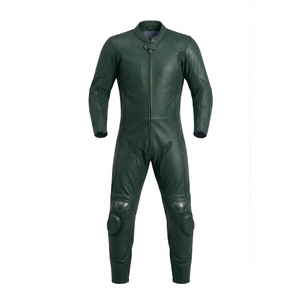 Custom Made <b>Real</b> Cowhide Leather Motorbike Racing Suits Handmade Original Leather Motorcycle Suits For Unisex - Product Image 6