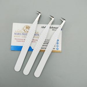 Nouvelles fournitures de cils Extension de cils pince à épiler Volume pince à épiler et isolation pince à cils pointes de fibre 90 degrés - Product Image 5