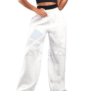 Pantalones Deportivos de Invierno Personalizados para Mujer, Corte Regular, Lona, Frente Plano, Pantalones Deportivos de Chándal con Servicio OEM - Product Image 1