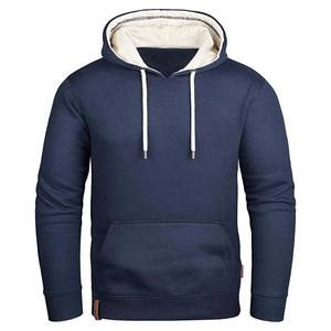 เสื้อฮู้ดผู้ชายโอเวอร์ไซส์ผ้าฝ้าย100% ดีไซน์เรียบสำหรับฤดูหนาว - Product Image 4