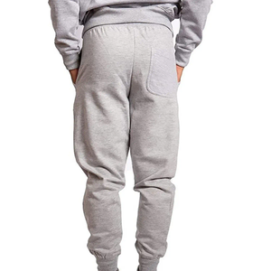 Pantalones de chándal Jogger de material 100% algodón con logotipo personalizado para hombre, conjunto de ropa de entrenamiento para el invierno con Sudadera con capucha - Product Image 5