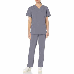 Vente en gros Combinaison médicale jetable confortable pour médecins Ensemble uniforme médical pour les infirmières et le personnel hospitalier - Product Image 1