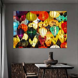 Toile imprimée avec des œuvres d'art asiatiques élégantes - Décoration murale moderne, ART SUR VERRE TÉRMÉTRAL - Product Image 1