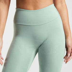 Bas quantité minimale de commande Scrunch Butt Yoga Wear Leggings pour femmes Taille élastique Confortable Femmes Leggings Vente directe d'usine - Product Image 5