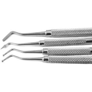 Kit de sondas dentales exploradores Manual de acero inoxidable usado dentistas periodoncistas para examen de profundidad de bolsillo instrumento de clase I - Product Image 5