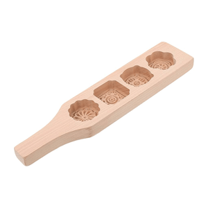 Moule à gâteau de lune en bois antiadhésif traditionnel sculpté ustensiles de cuisson prix bon marché 99GD - Product Image 2