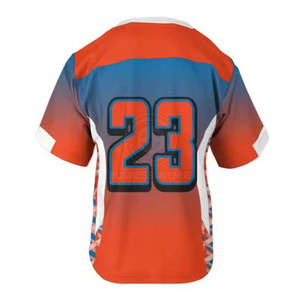 Maillot de lacrosse classique, texture lisse et coupe confortable, maillot de lacrosse professionnel avec contrôle de l'humidité et toucher doux - Product Image 2