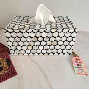 Soporte de pañuelos de nácar de la mejor calidad para un tamaño personalizado y precio barato con producto pulido hecho a mano - Product Image 2