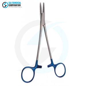 Portaagujas Lawrence de Acero Inoxidable Manual de Alta Calidad, Certificado CE, Instrumento Quirúrgico General para Sutura Precisa - Product Image 1