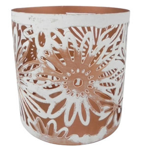 Bougeoir rond votif en métal de couleur noire pour la décoration de mariage fait main personnalisé - Product Image 2