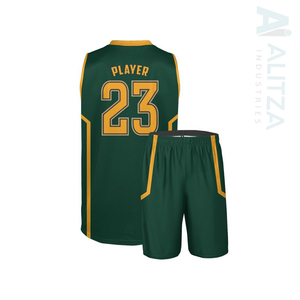 Conjunto de Camiseta y Pantalones Cortos de Baloncesto de Alto Rendimiento con Logotipo Personalizado, Secado Rápido, Transpirable, Tallas Grandes, Antibacteriano, Impresión Personalizada, Tallas XS - Product Image 2
