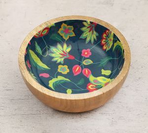 Accueil Artisanat Exportations Petit bol moderne en bois de manguier Meilleure vente Saladier de service fait à la main en Inde pour la maison Hôtel Noël 2025 - Product Image 1