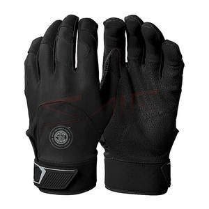 Guantes de bateo de béisbol para hombre con Etiqueta Privada, ropa de entrenamiento hecha en Pakistán, Material de cuero con logotipo personalizado, gimnasio de primera base aplicable - Product Image 1
