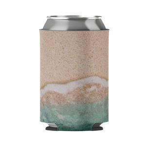 Luxury Custom Neoprene Insulated Can Cooler <b>Bottle</b> Sleeve Foldable Feature for <b>Beer</b> Coozies - Product Image 1
