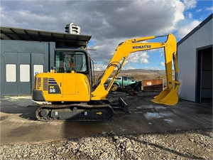 Miniexcavadora hidráulica de segunda mano Komatsu PC56 de segunda mano, miniexcavadora sobre orugas de 5 toneladas Komatsu, precio barato, hora baja a la venta - Product Image 6