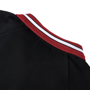 Sudadera Delta Negra con Cierre de Cremallera para Invierno |   Logotipo bordado en chenilla con relieve griego, unisex, forrado y con ribetes. |   Transpirable de Secado Rápido - Product Image 6