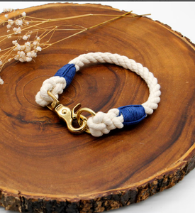Natural Cotton <b>Dog</b> Collar for Special Day Pet Supplies Accessory Customized Colored Cotton Rope Handmade <b>Dog</b> <b>Leash</b> Pet <b>Leash</b> Set - Product Image 3
