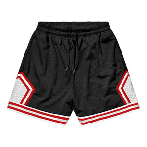 Conjunto de Pantalones Cortos de Baloncesto Personalizados al por Mayor, Sublimados, de Secado Rápido, Transpirables, 100% Poliéster, Ropa Deportiva para Hombre y Mujer - Product Image 1