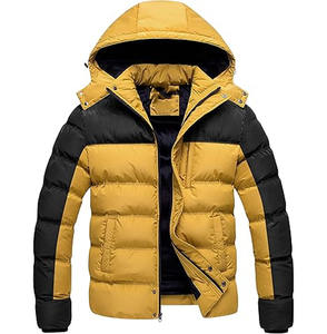 Vente en gros de manteaux d'extérieur en duvet pour hommes avec logo imprimé sur mesure veste d'hiver rembourrée à bulles téléchargée par Dress Sports - Product Image 1