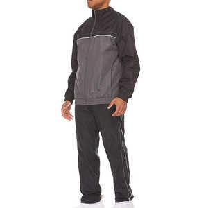 Conjunto de Chaqueta Deportiva Impermeable para Hombre, Chaqueta Cortavientos de Nailon con Cremallera y Franja Reflectante, Chándal para Hombre - Product Image 6