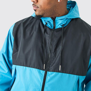 Chaquetas Ligeras de Nailon para Hombre, Chaquetas Elegantes e Informales para Exteriores, Impermeables, Cortavientos, para Correr, Entrenamiento, Chaqueta Cortavientos Personalizada para Hombre - Product Image 3