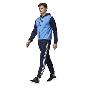 Nuevo conjunto de chándal con capucha para hombre-Chándal de entrenamiento y entrenamiento con estilo de 3 rayas para correr - Product Image 4