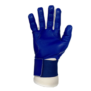 Meilleures ventes de gants de frappeur de baseball softball à manchette longue taille personnalisée gants de frappeur de couleur bleu et blanc pour les joueurs - Product Image 2