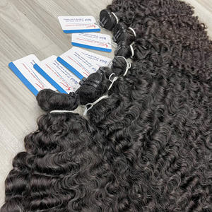 2025 vente d'été vietnamien cheveux crus vapeur birman Extensions de cheveux bouclés cuticule aligné pas de hangar pas d'enchevêtrement livraison directe - Product Image 2