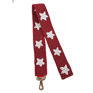 Cinturones de correa de cuentas de moda de lujo para mujer con forro de lona bordado de estrellas para fiesta boda al por mayor de India - Product Image 1