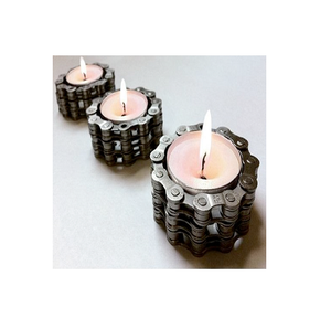 hot selling Nordic simple circular design iron <b>tea</b> light candle holder decorative for home and wedding decoration - Product Image 1
