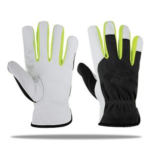 Vente en gros Nouveau design Logo personnalisé Gants de travail en cuir Sécurité industrielle Mécanicien automobile Assemblage Gants - Product Image 6