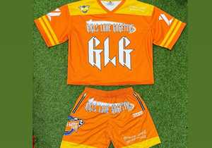 Logo personnalisé hommes maille ensemble de jersey t-shirt avec short surdimensionné Boxy T-Shirt hommes survêtement été décontracté deux pièces ensembles courts - Product Image 3