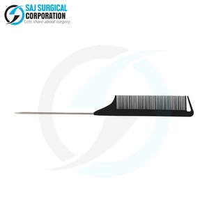 Peine de peluquero económico de Venta caliente Opción de acero inoxidable asequible de alta calidad para estudiantes y uso doméstico - Product Image 2