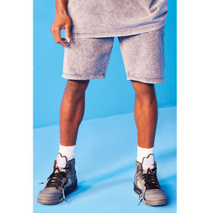 Prince Industry Athletic Men's Acid Wash Shorts Custom 100% algodón Gym Sportswear Transpirable Venta al por mayor Pantalones cortos Casuales - Product Image 6