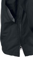 Veste coupe-vent pour homme avec col à capuche et fermeture éclair quart de tour, broderie, imperméable et coupe-vent