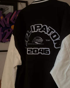 Veste de baseball en cuir pour hommes de haute qualité Vintage Winter Fall Chenille Letterman Varsity High Street du fabricant personnalisé - Product Image 4