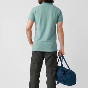 Polo Casual Wear Men Polos Venta caliente Nuevo diseño Logotipo personalizado Color sólido Transpirable Polos para hombres Transpirable - Product Image 6