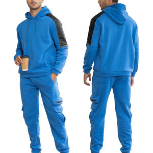 Chándales de hombre de dos piezas de moda informal de color personalizado, chándales de ropa de hombre recién llegados al por mayor - Product Image 4